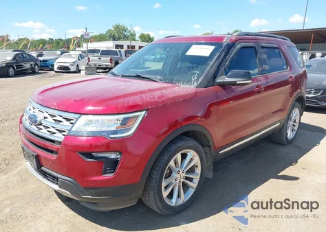 2018 Ford Explorer Xlt z USA, uszkodzony, nr VIN 1FM5K8D84JGA35045